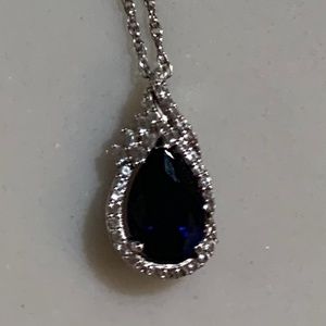 Sapphire necklace